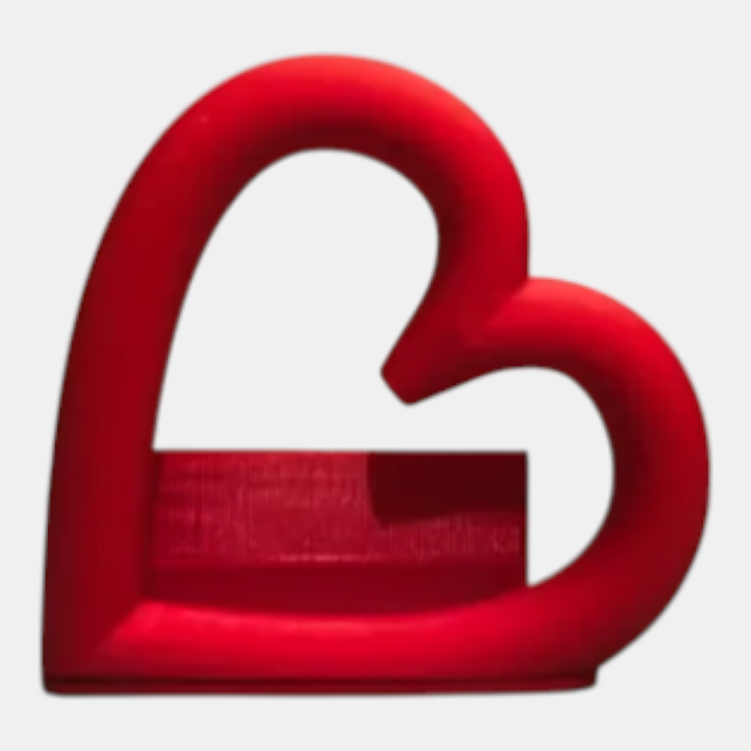 Soporte foto corazón 