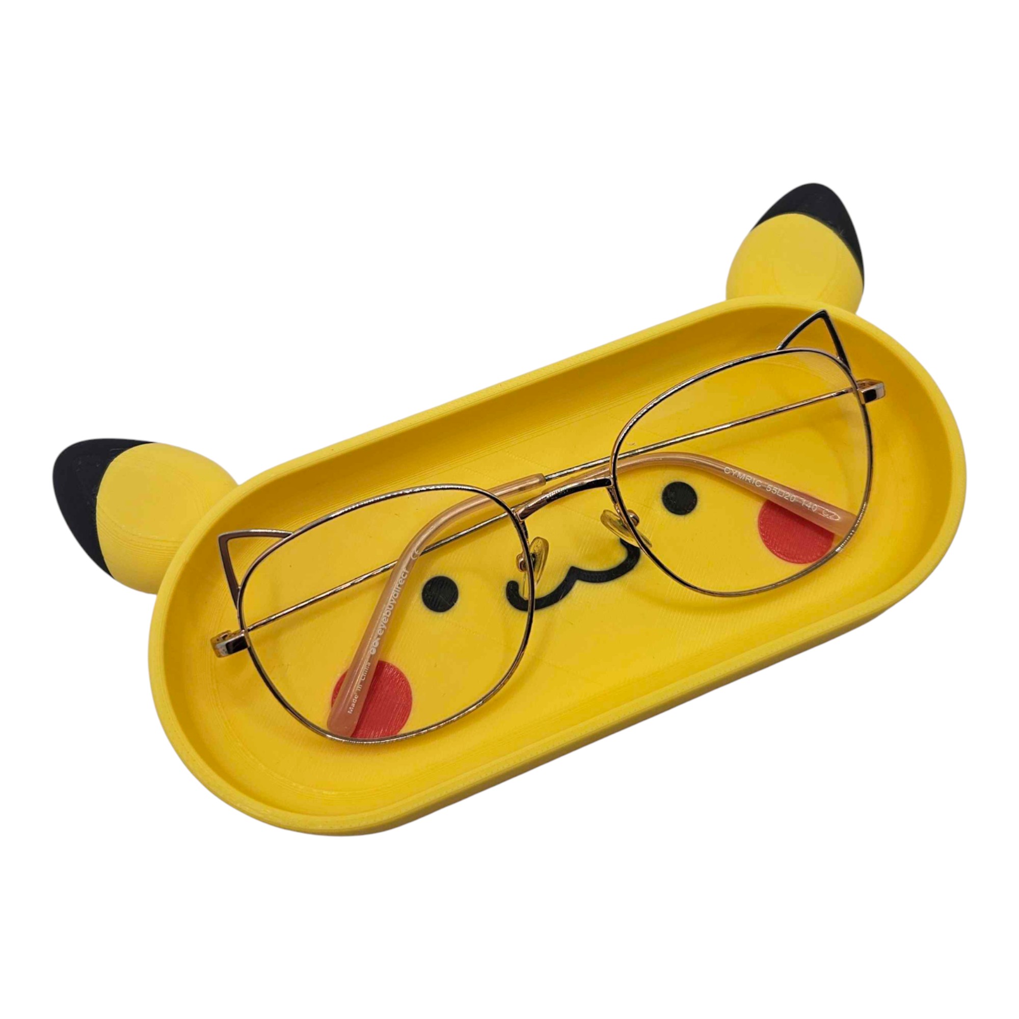 Estuche para lentes tipo Pikachu