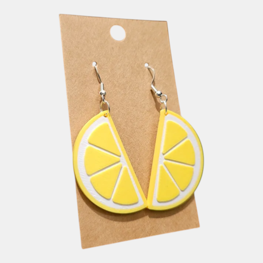 Aretes frutas Cítricas