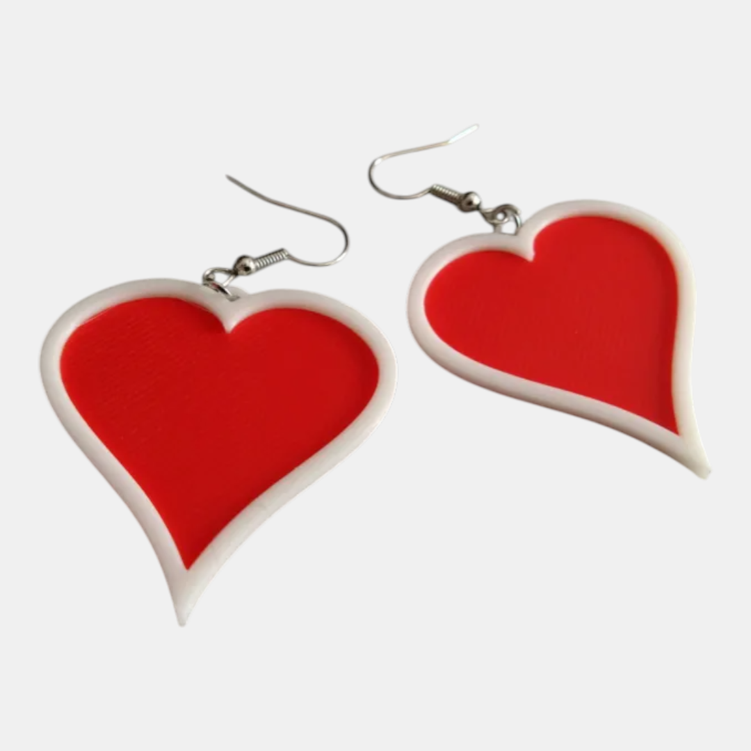 Aretes Corazón