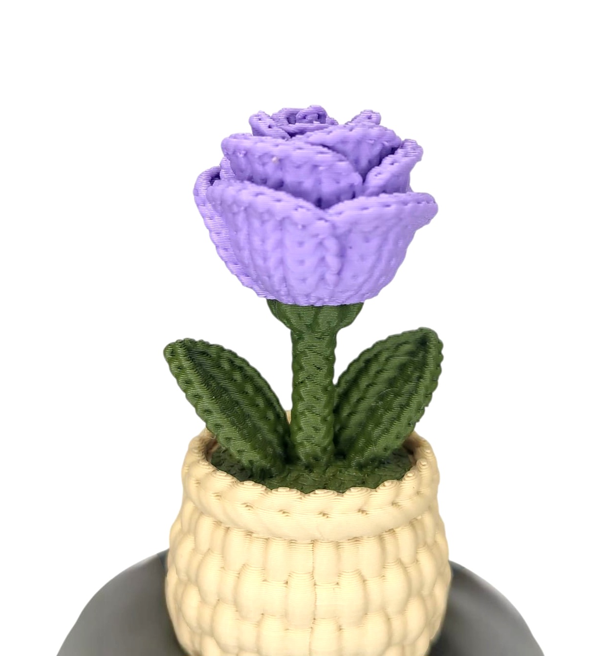 Maceta Decorativa Rosa Lila