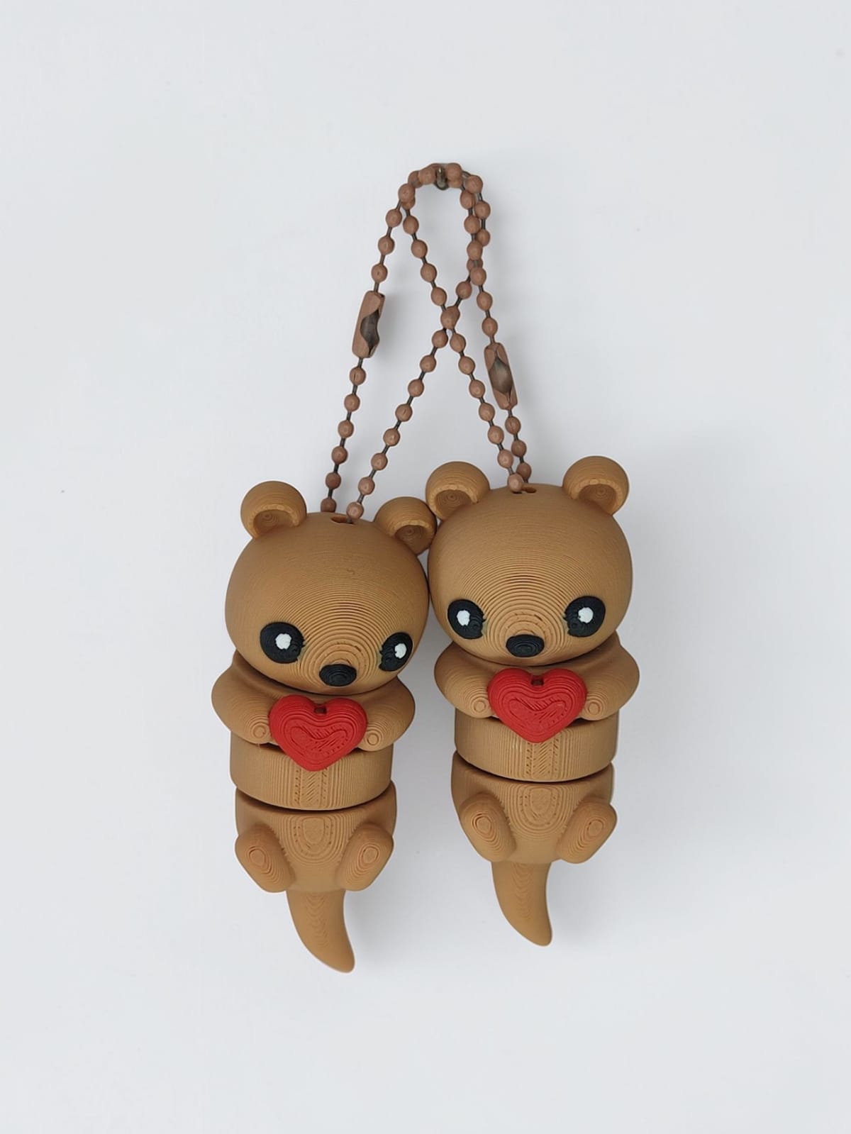 Llavero amor de marmotas