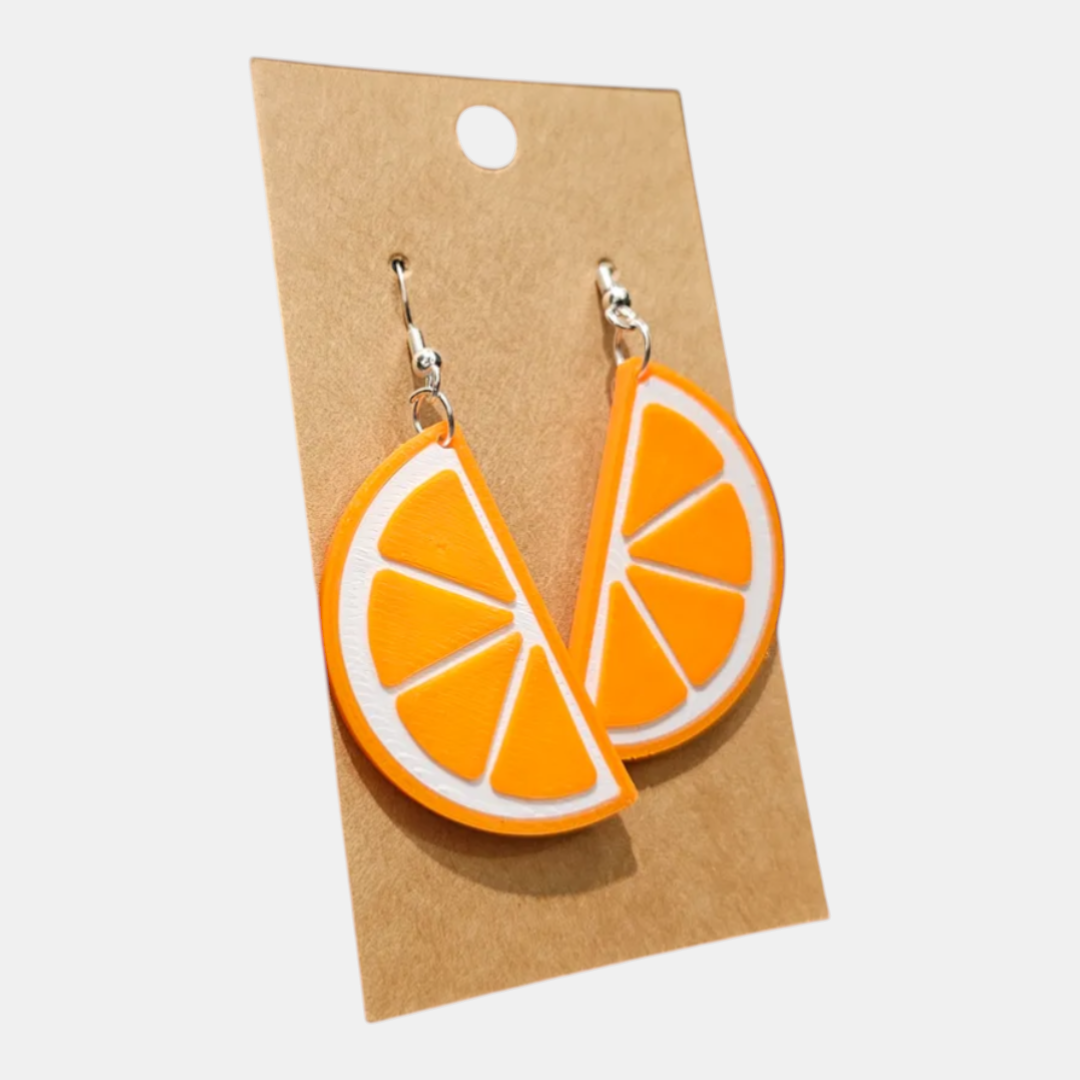 Aretes frutas Cítricas