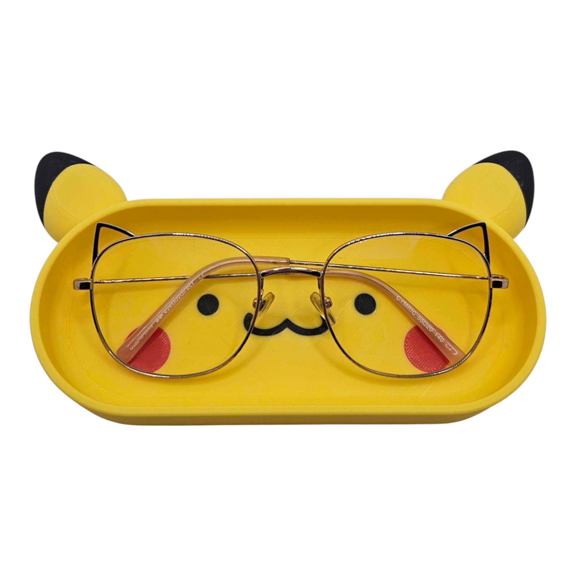Estuche para lentes tipo Pikachu
