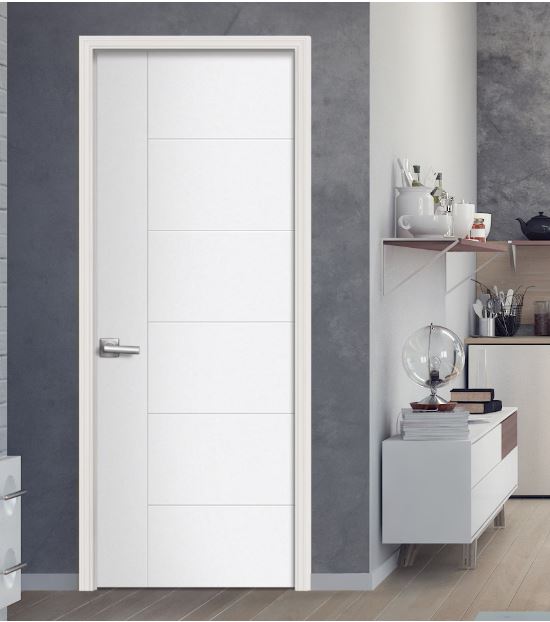 Berkley Prehung Door – 2×4 Jamb,  Flush Hollow Core