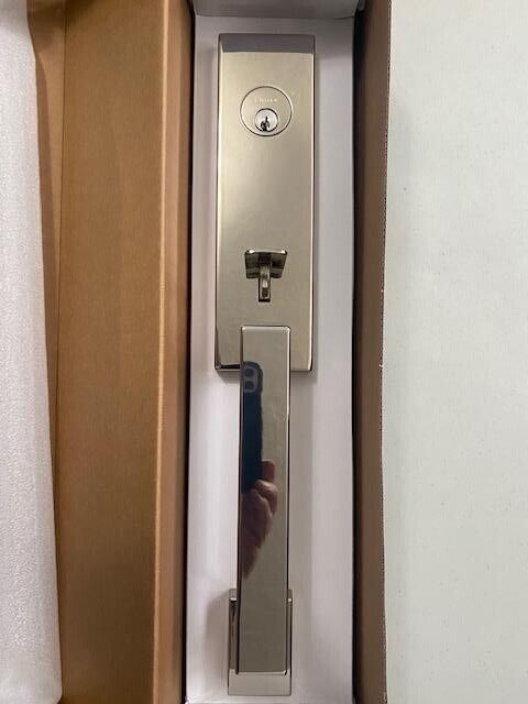 Taymor London Handleset with Vega Lever Nickel