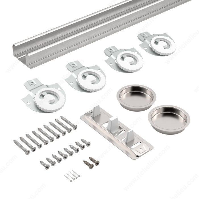48-inch Sliding Door Track and Hardware Kit