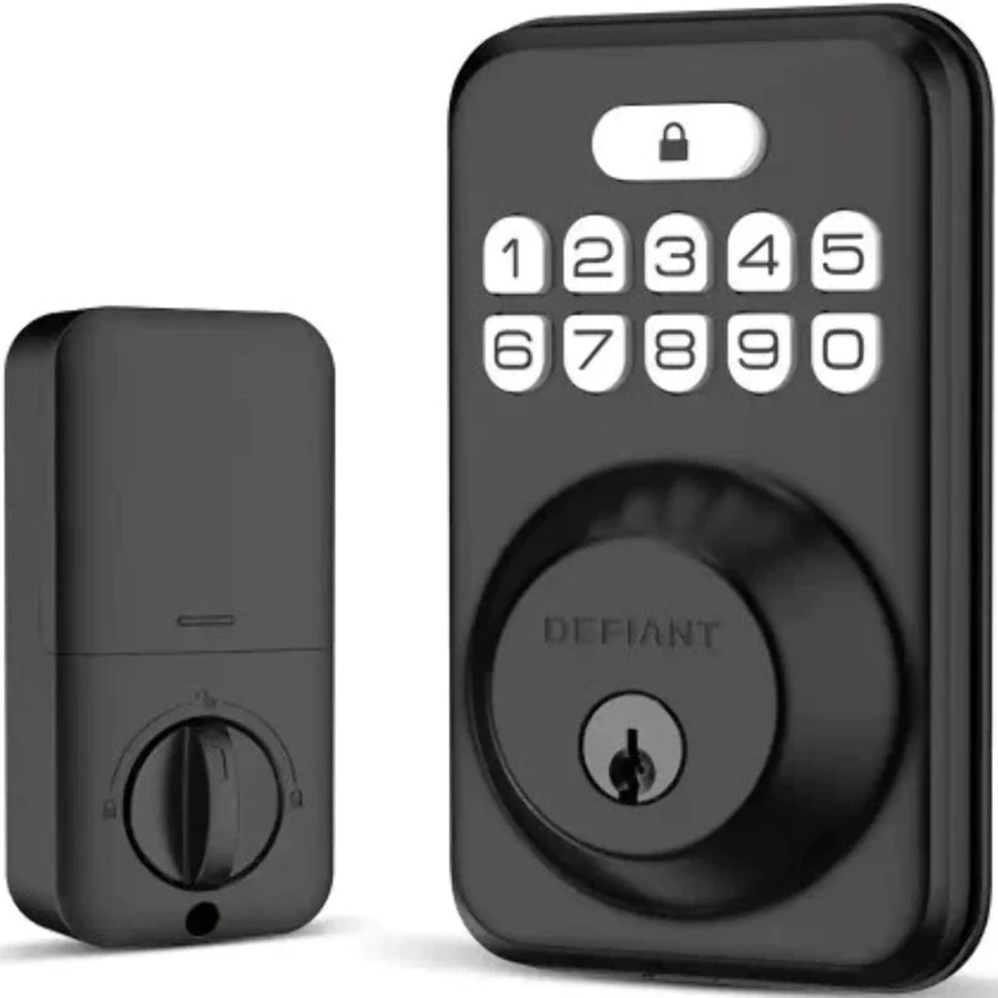 Defiant Electronic Keypad Deadbolt (BLACK)