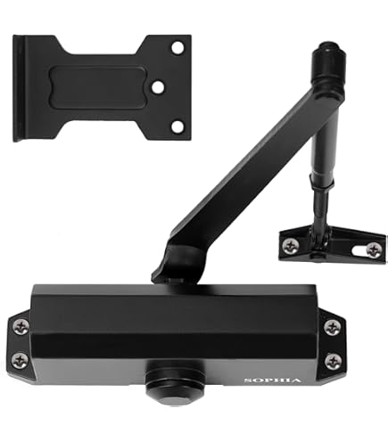 Door Closer (Auto) Black 600 Series by Taymor