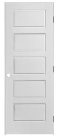 Riverside 5 Panel Horizontal, 2×4 Jamb,  Flush Hollow Core
