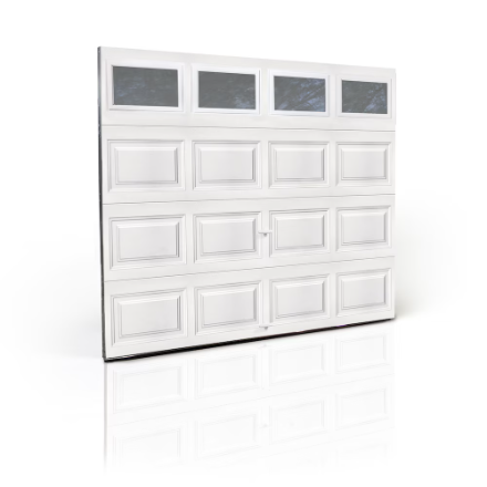 Clopay Classic Steel 8 ft. x 7 ft. 12.9 Insulated Garage Door with Windows