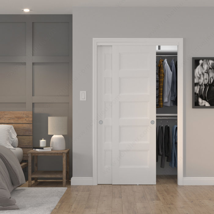 60-inch Sliding Door Track and Hardware Kit