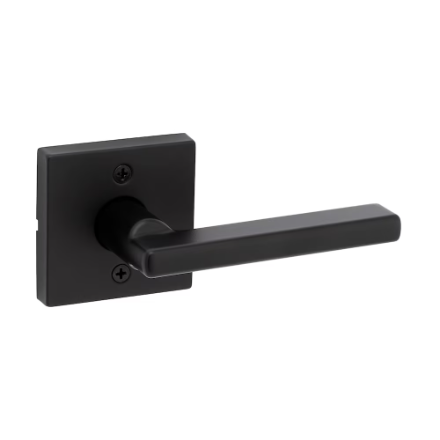 Weiser Halifax Matte Black Pantry/Closet Non-Turning Dummy Door Handle
