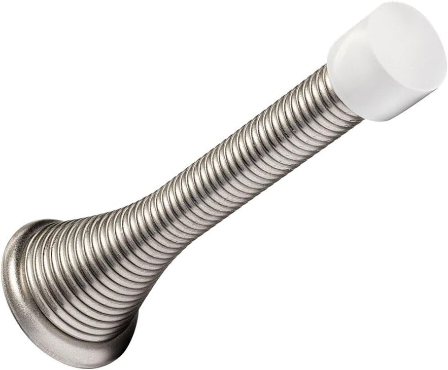 Door Spring Flexible Wall Mounted Nickel