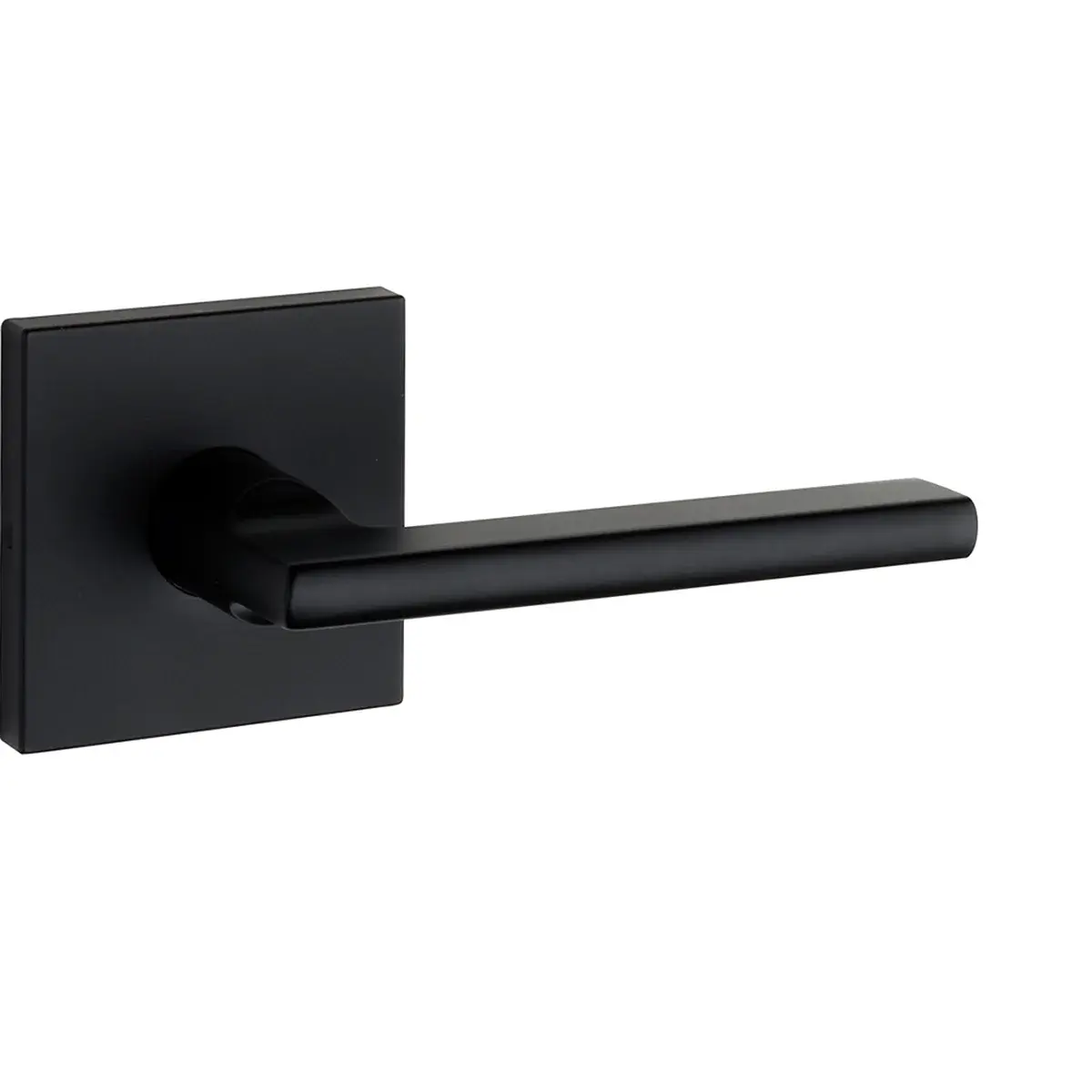 Taymor Pace Line Lever Square Rose Hall/Closet Passage  Black