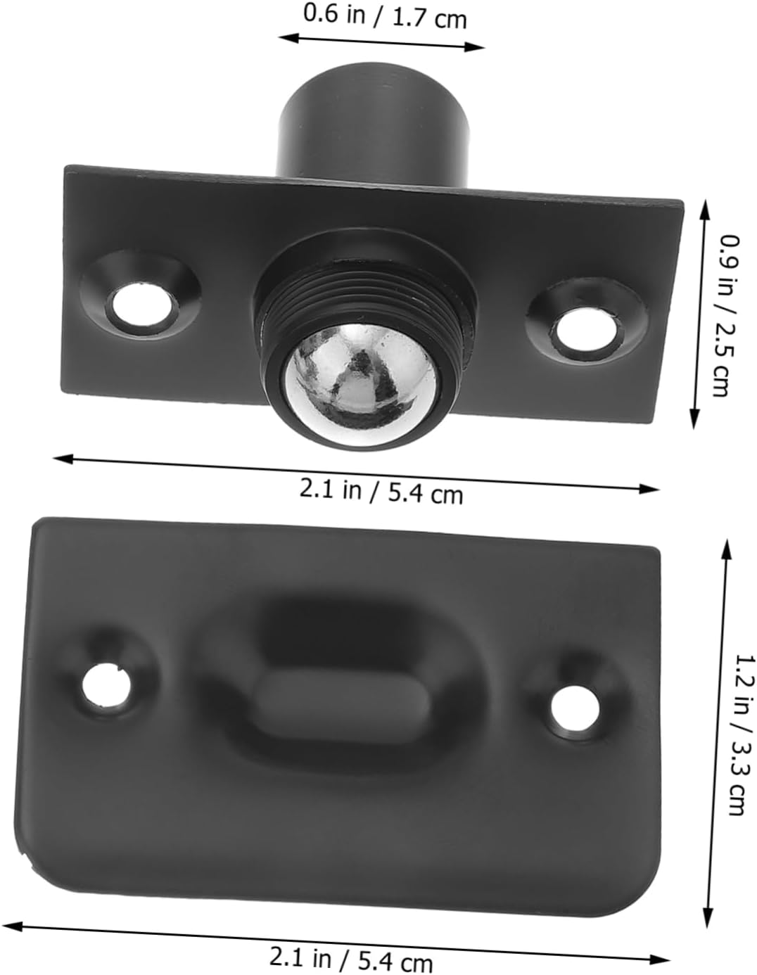 Ball Catch Door Latch Set