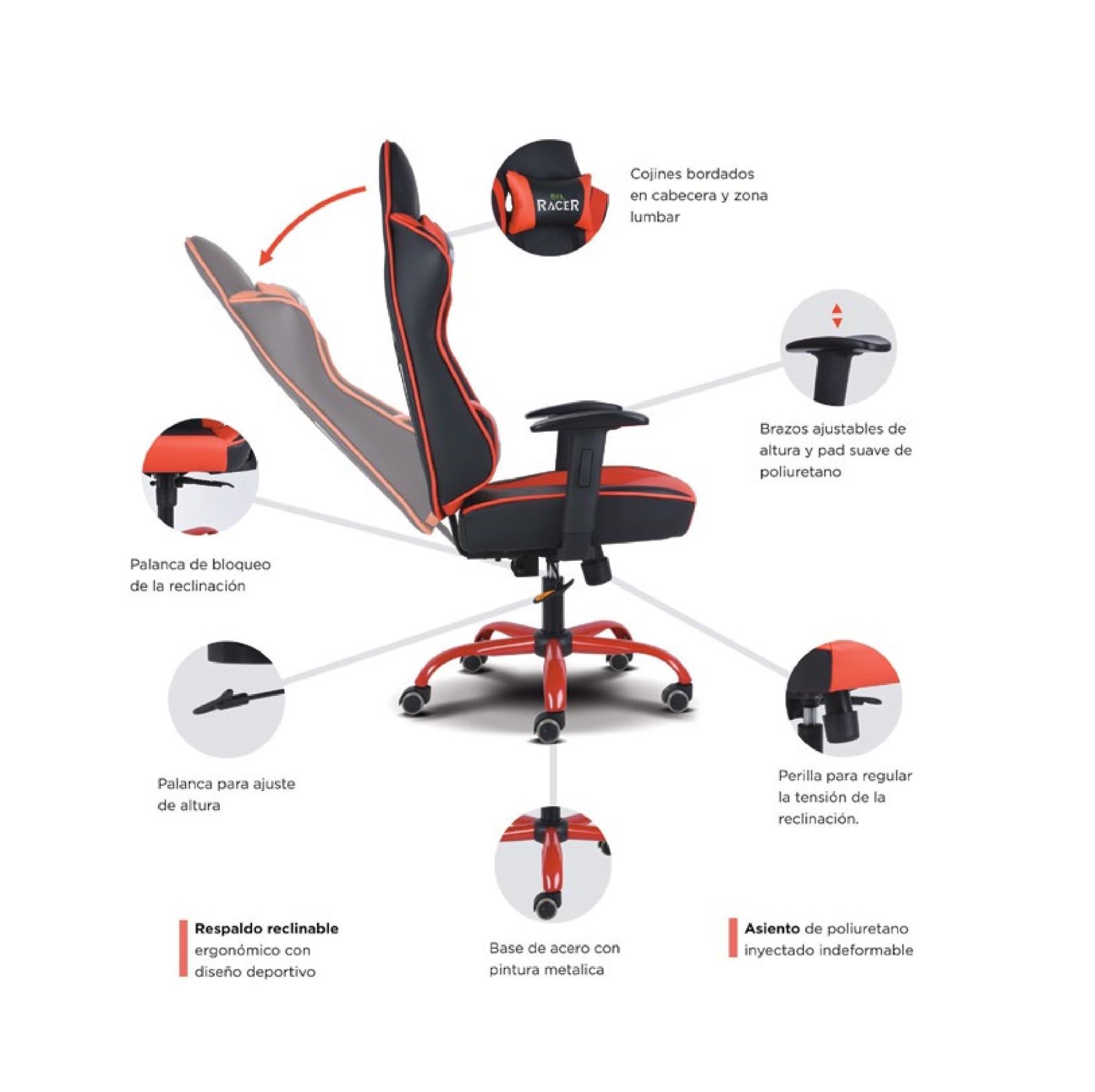 Silla Gamer Reclinable