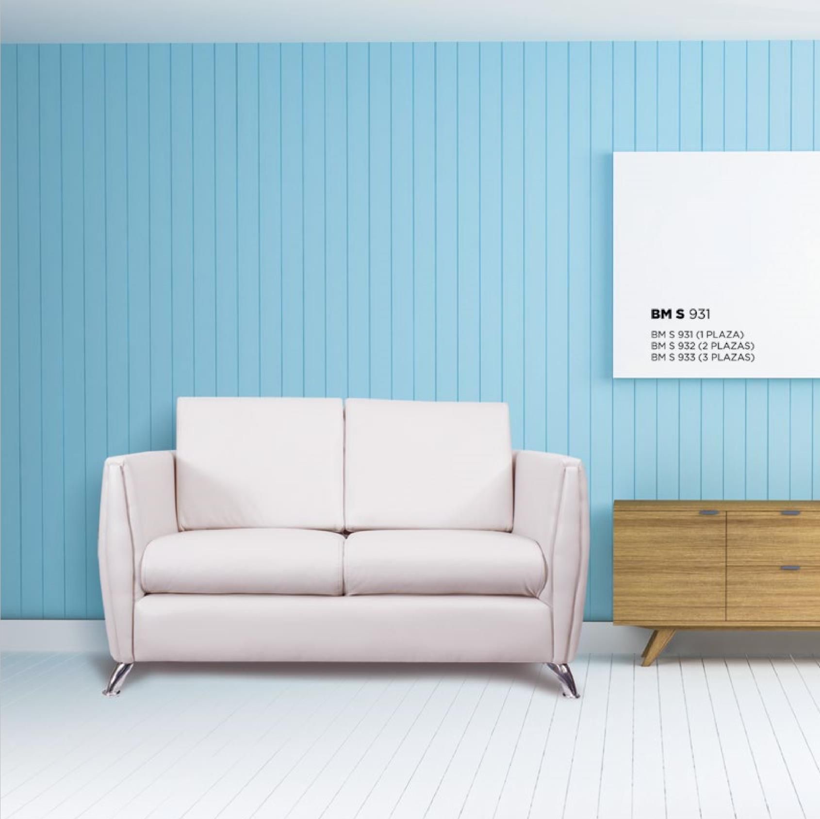 Sofá moderno de 2 plazas