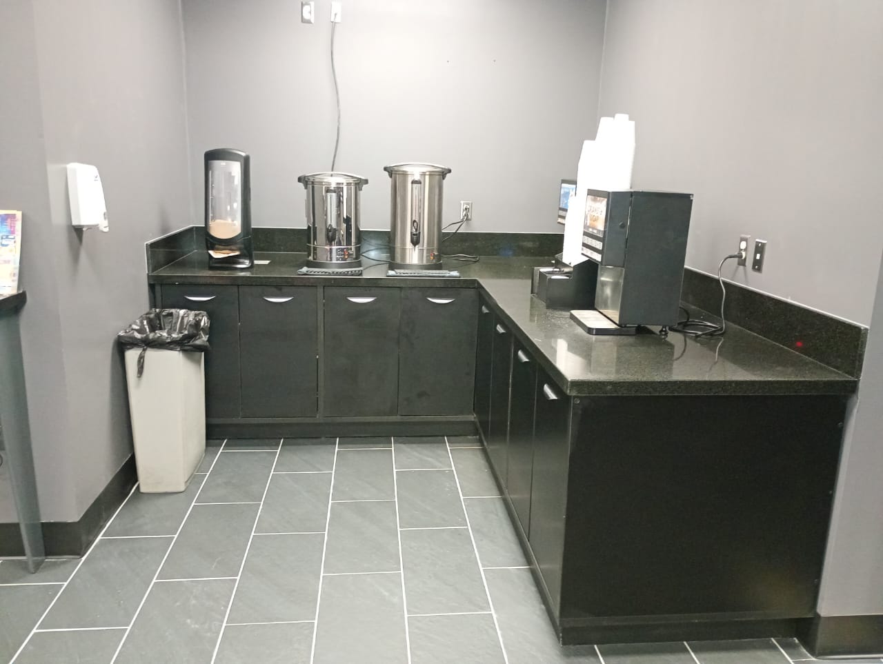 Estación de café para oficina