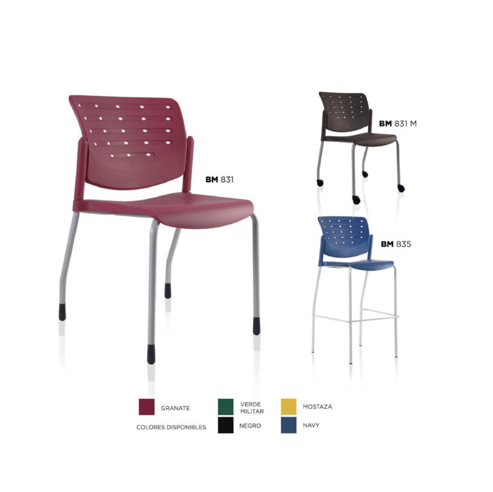 Silla Apilable BM831
