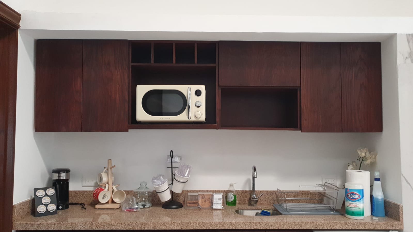 Gabinete de cocina de madera