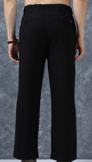 Men's Black Casual Pants