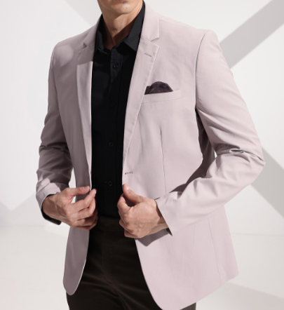 Men's Light Beige Blazer
