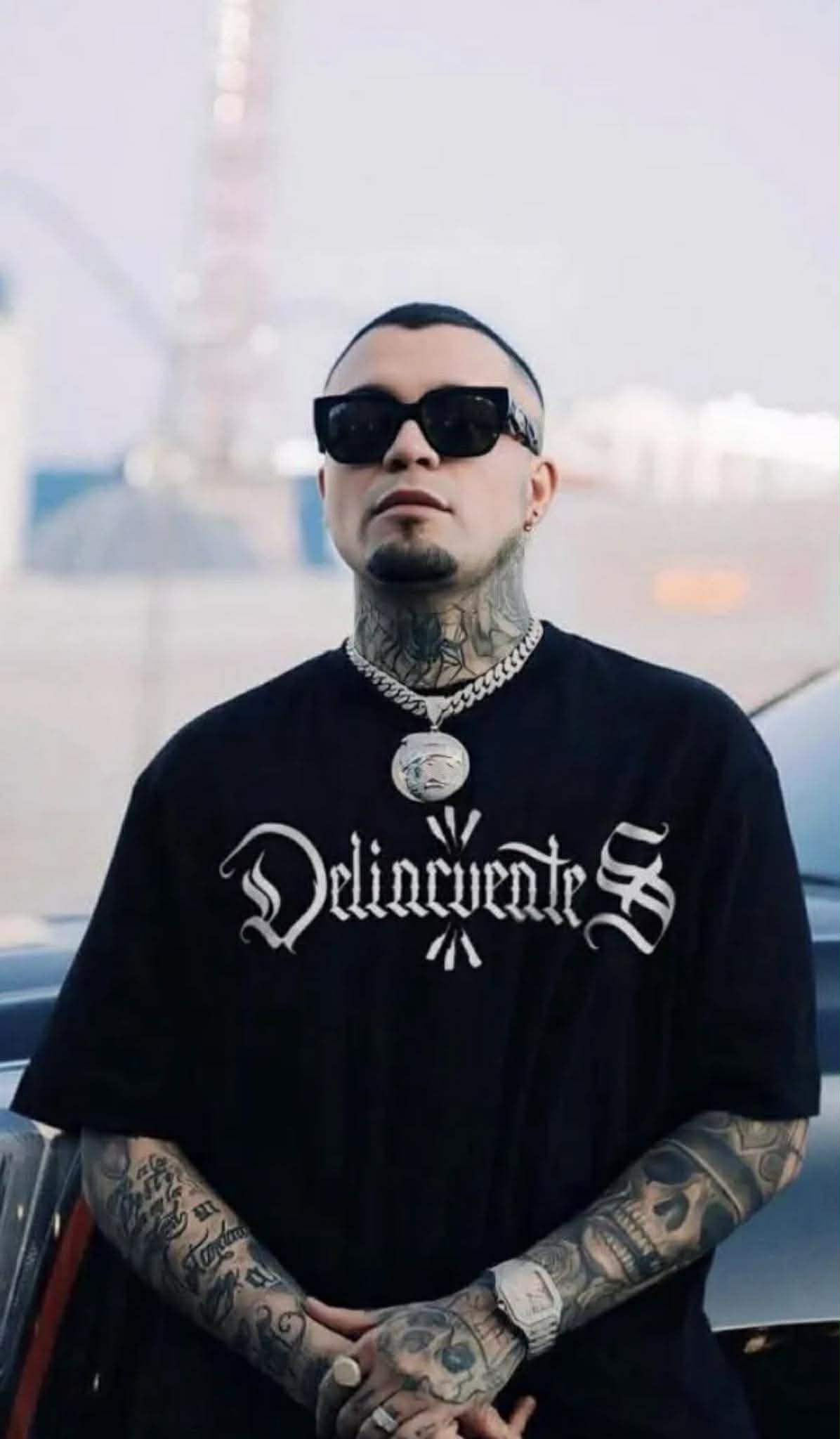 Camiseta Negra Delincuentes Original