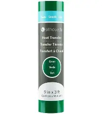Green Smooth Heat Transfer Roll 9" x 36"