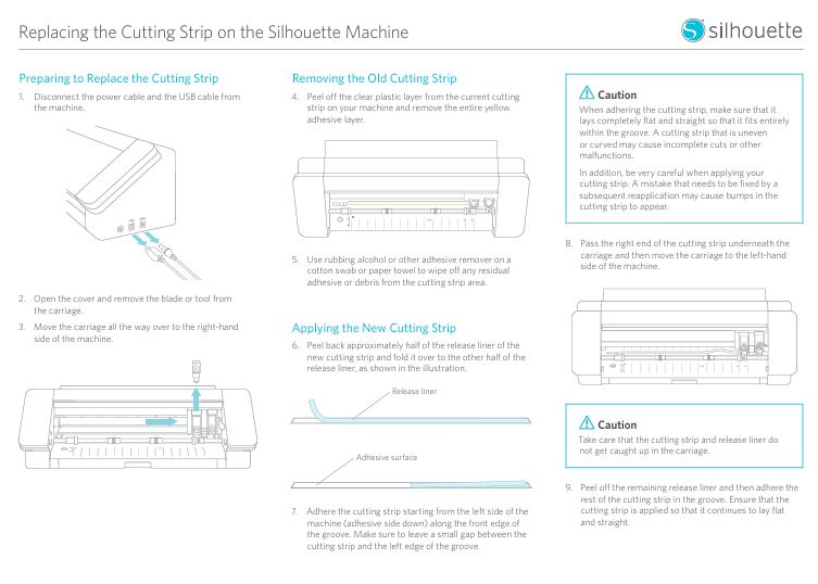 Replacement Cutting Strip - Cameo 4-5