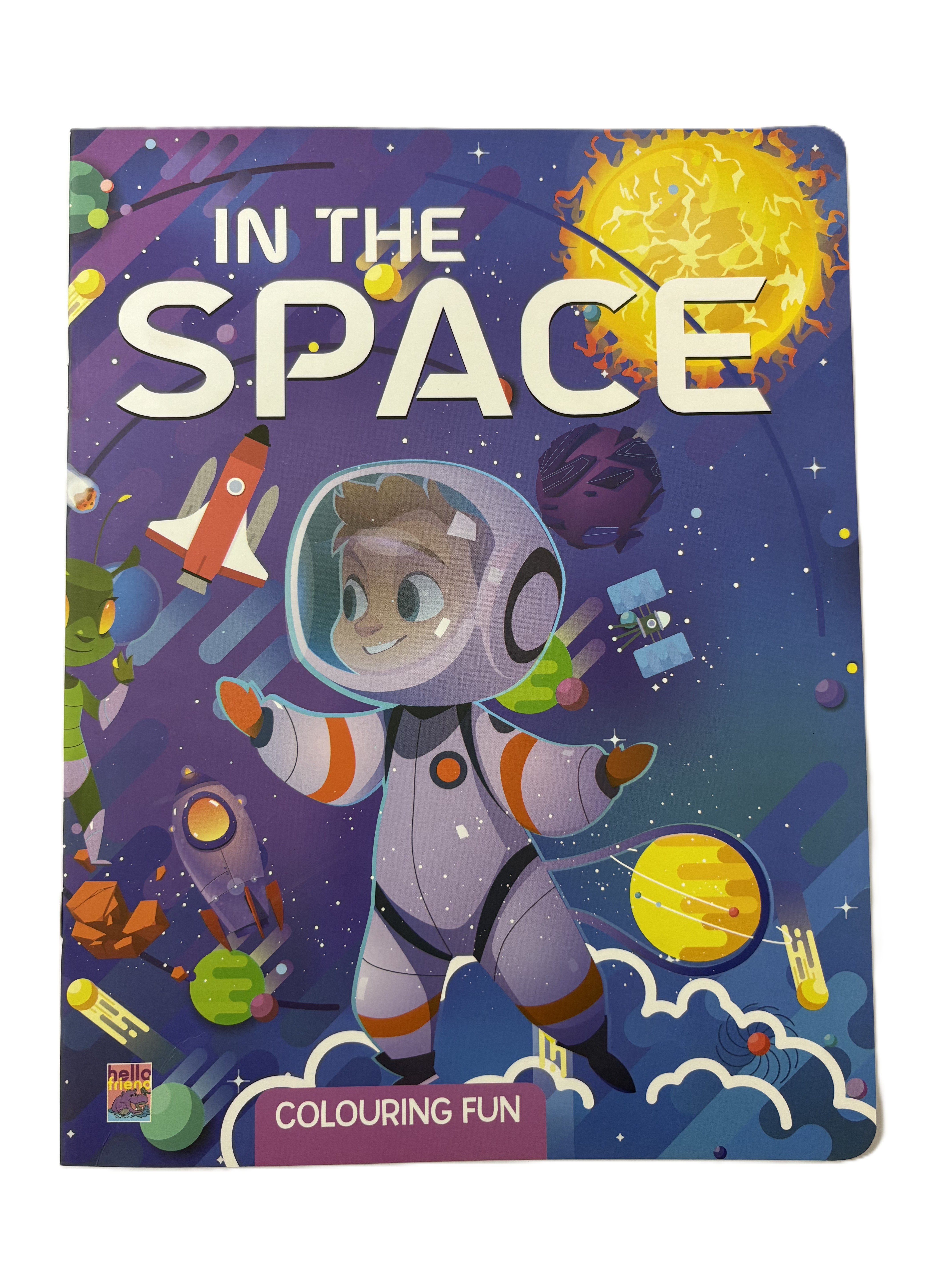 In The Space Colouring Book