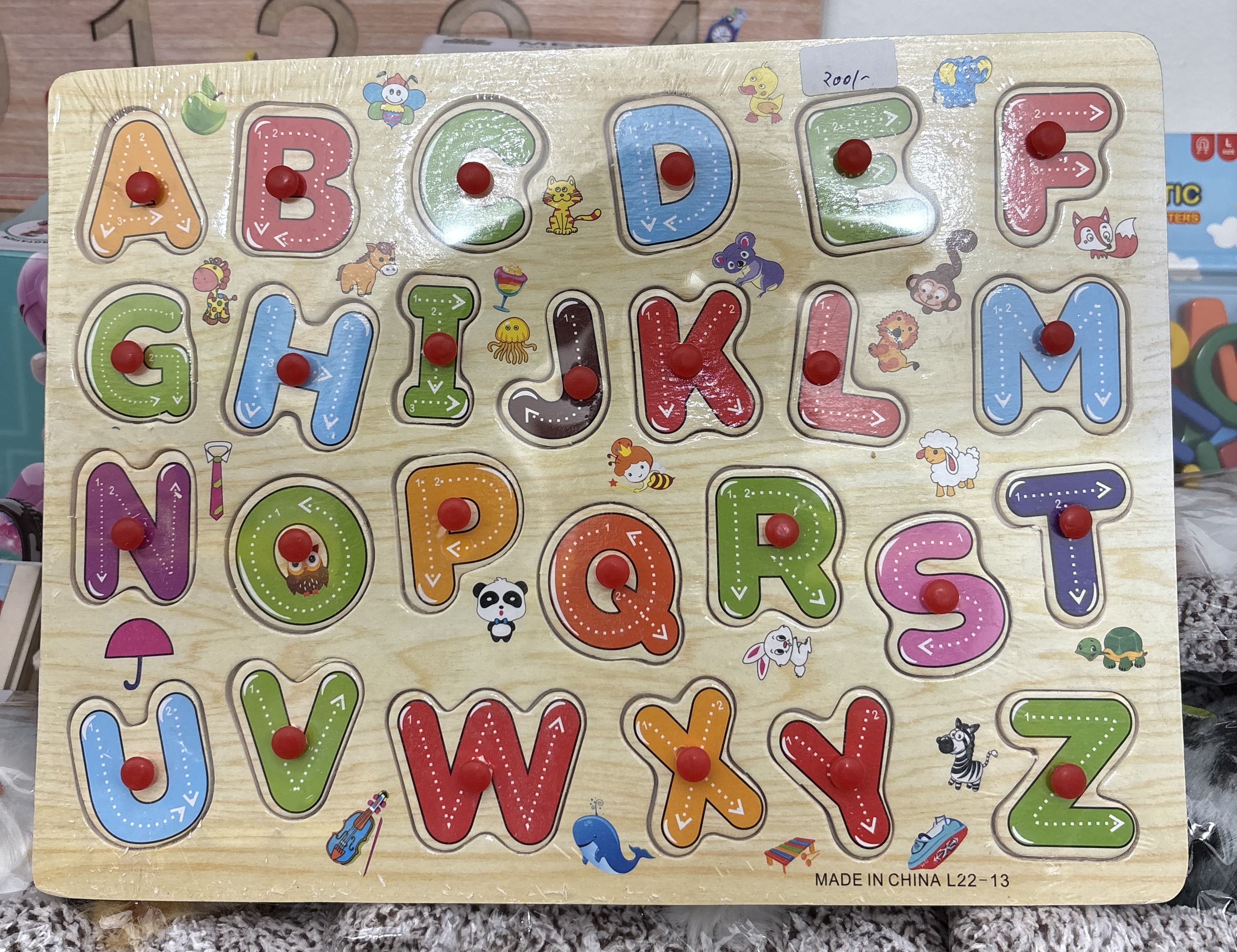 WOODEN ALPHABETS