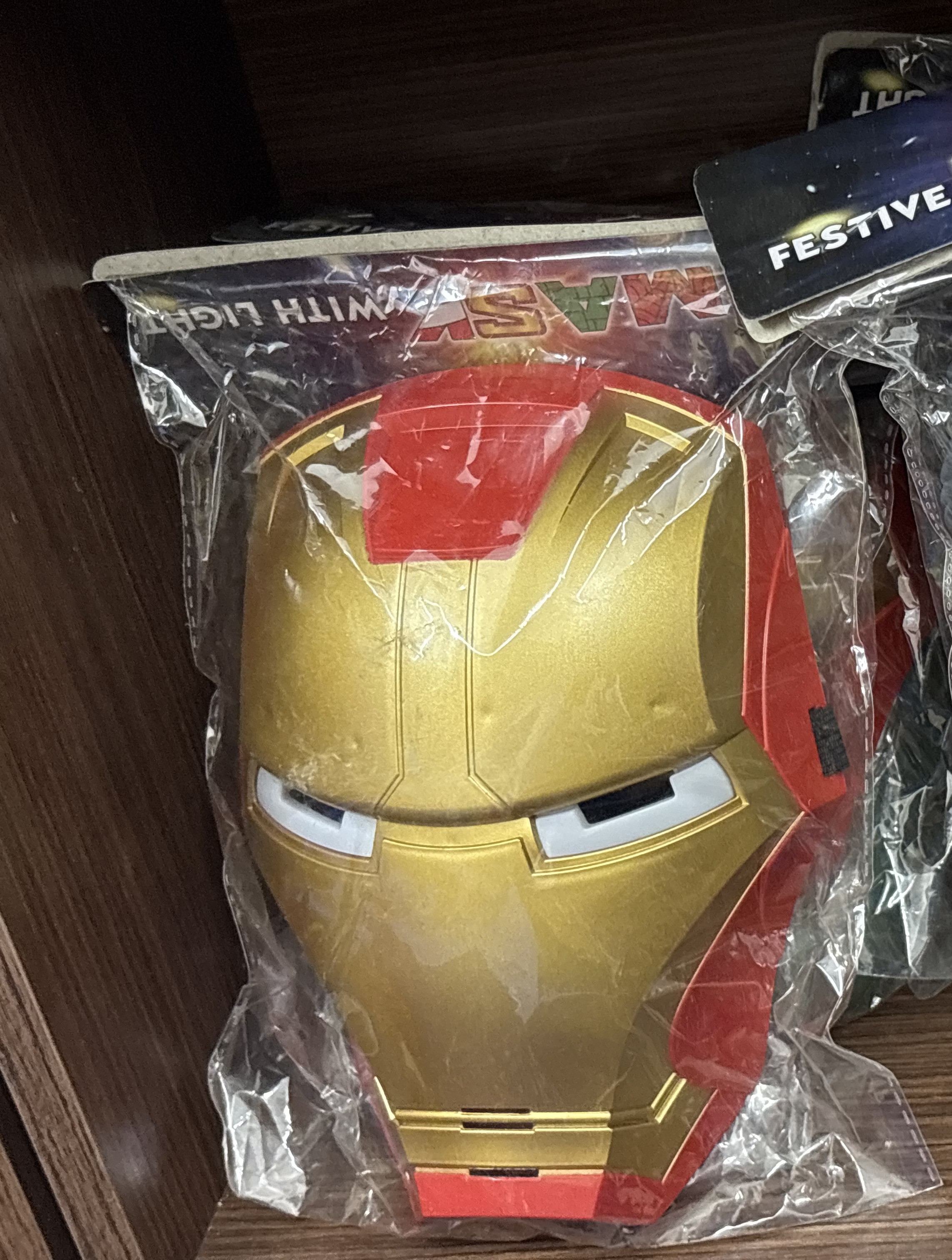 LED Iron Man Mask