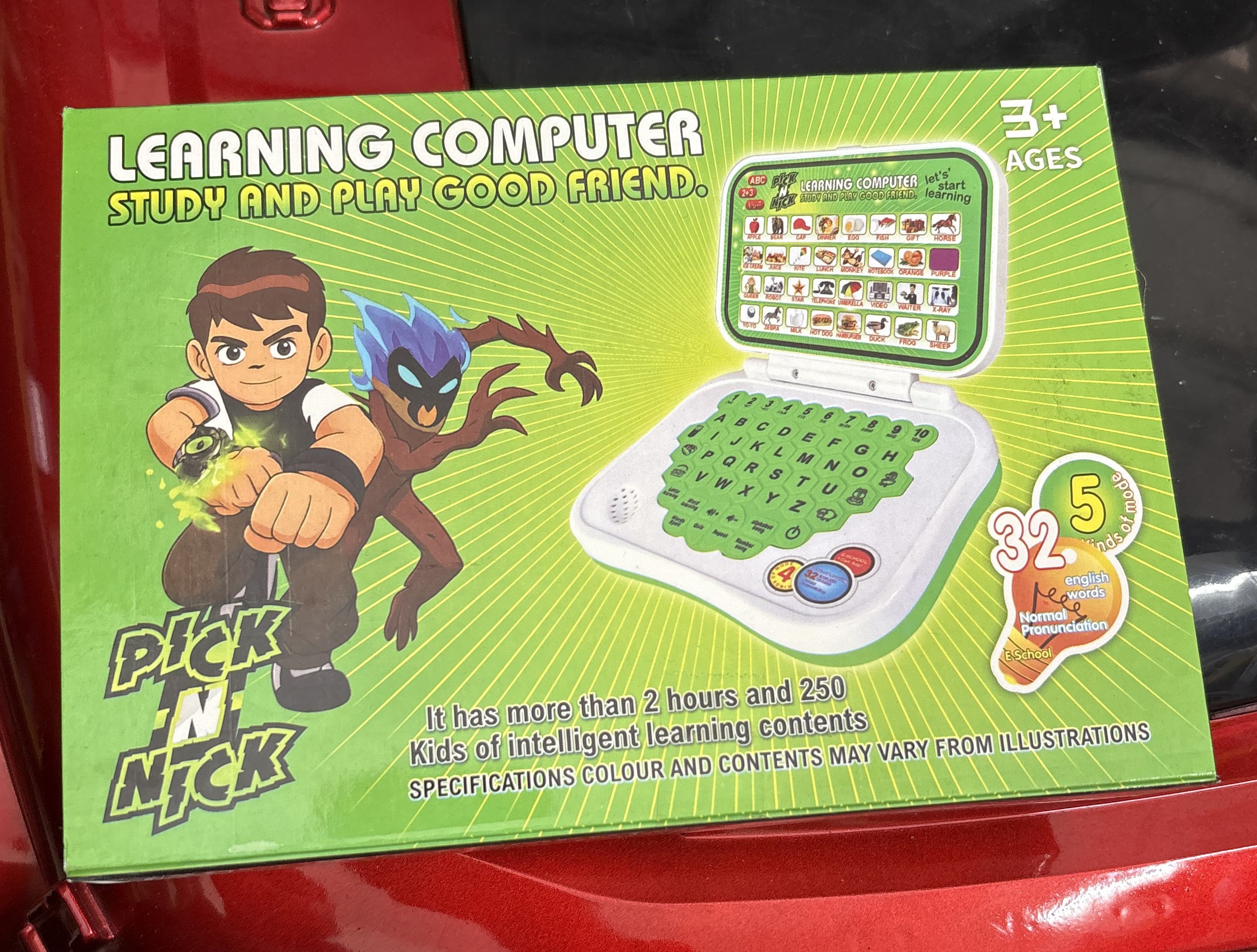 LEARNING COMPUTER (BEN 10)