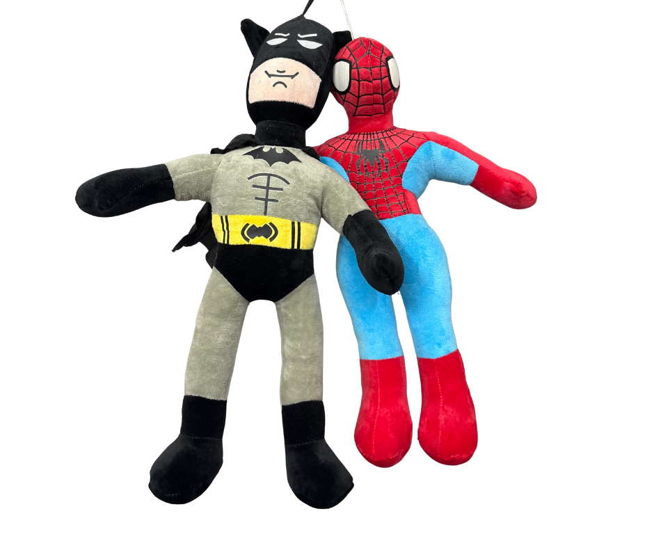 Spider Man and Bat Man-Each