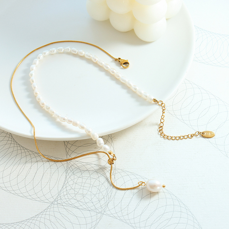 Elegant Pearl Bracelet Set 501096