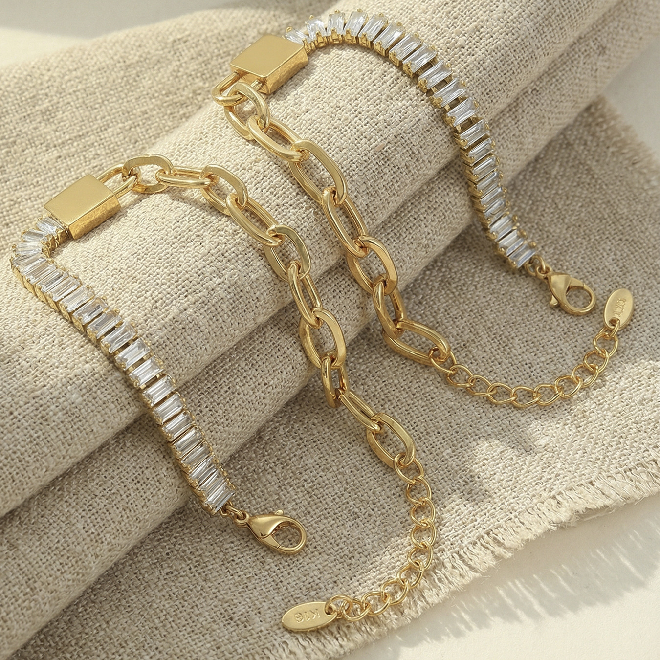 Gold Chain Stainless Steel Bracelet 505059