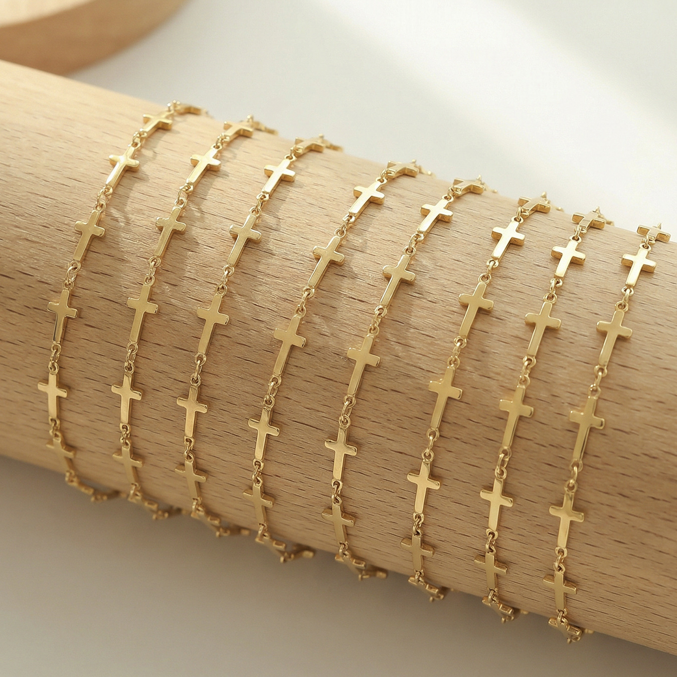 Cross Link Stainless Steel Bracelet 505064