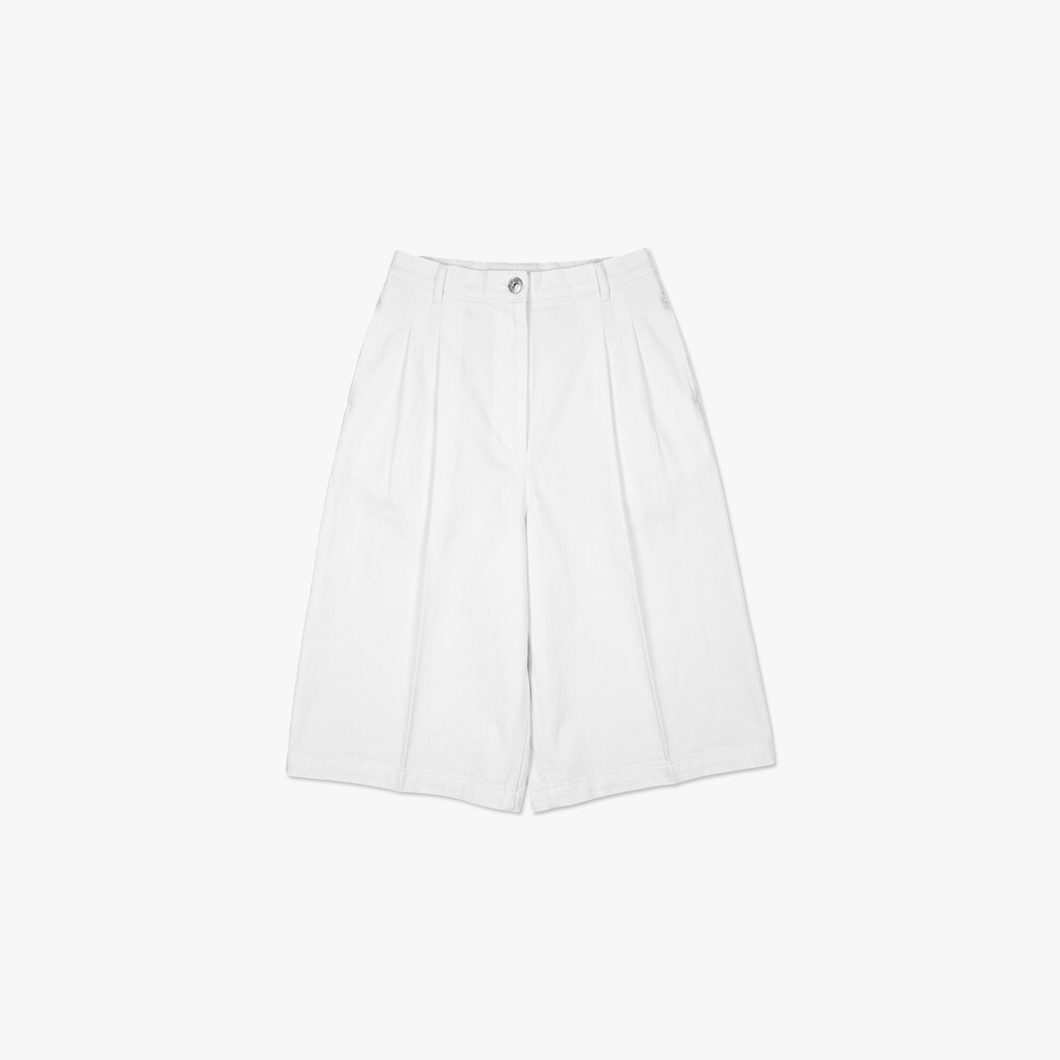 Bermuda Shorts In Soft Denim