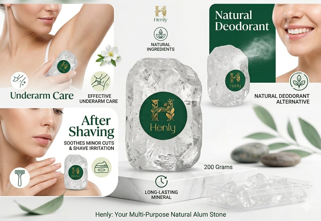 Henly Natural Alum Stone