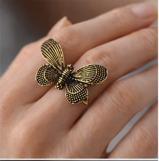 Antique Butterfly Ring