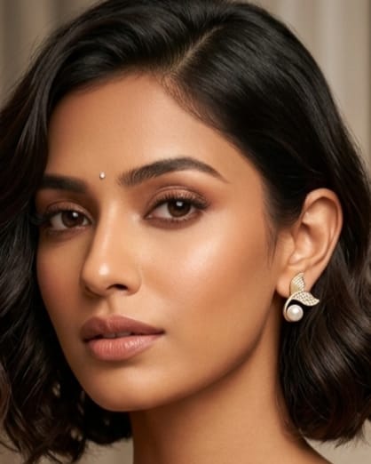 Mermaid Pearl Earrings