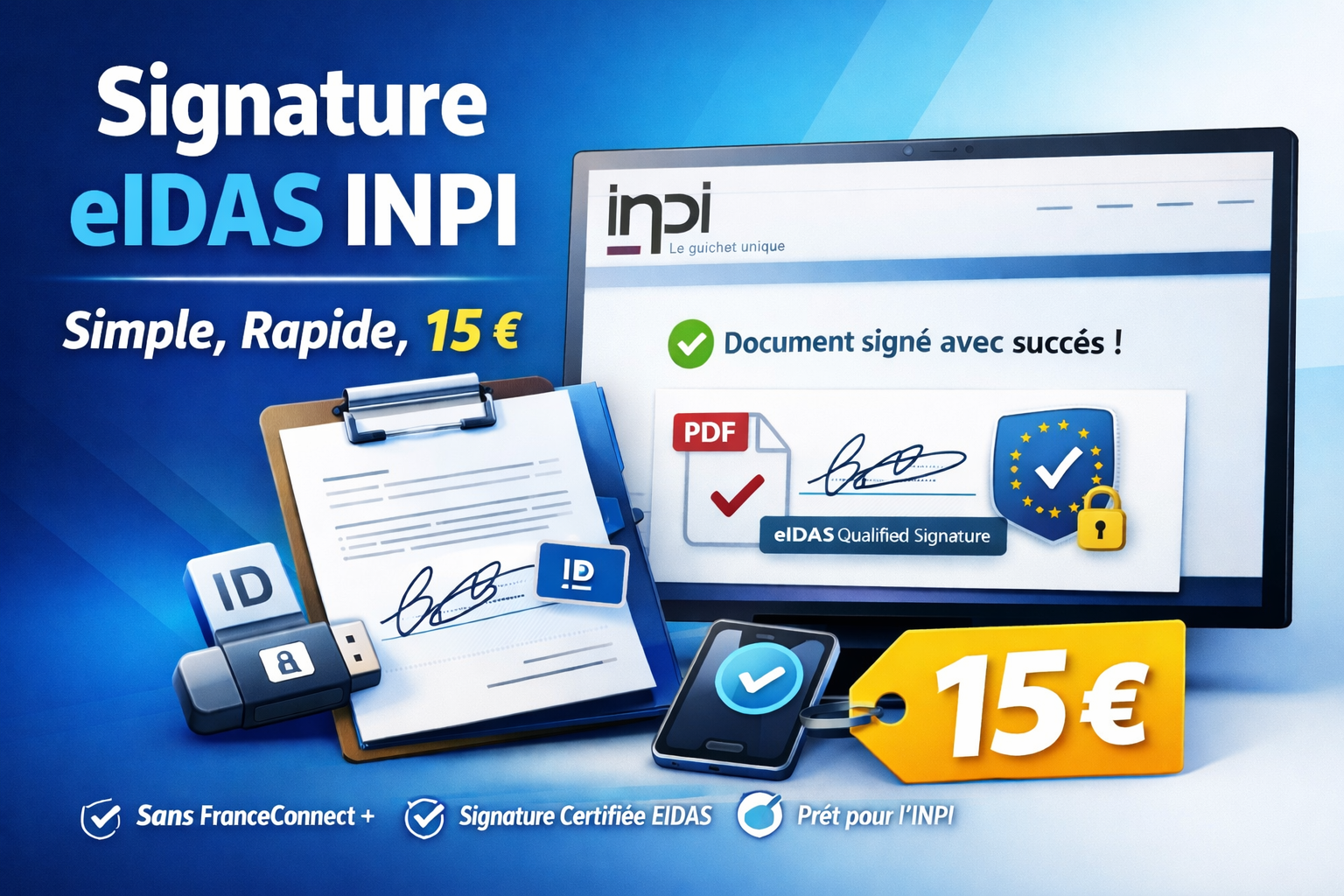 eIDAS INPI Tutoriel Signature Gratuit