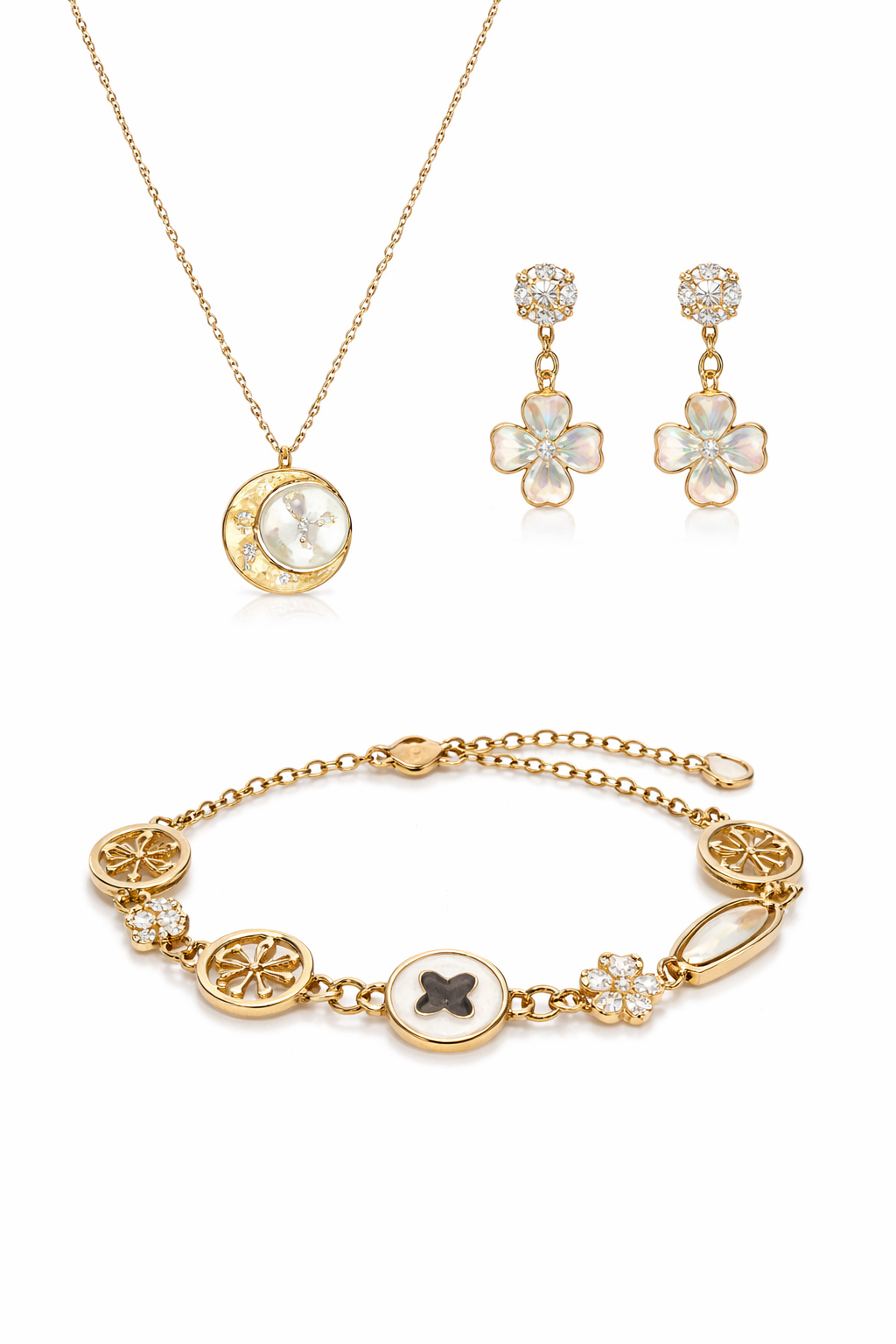 Elegant Gold plated Jewelry Set