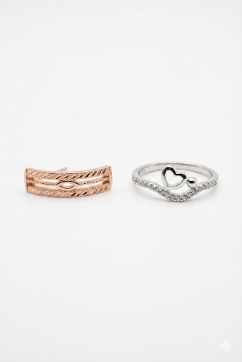Elegant Ring Duo