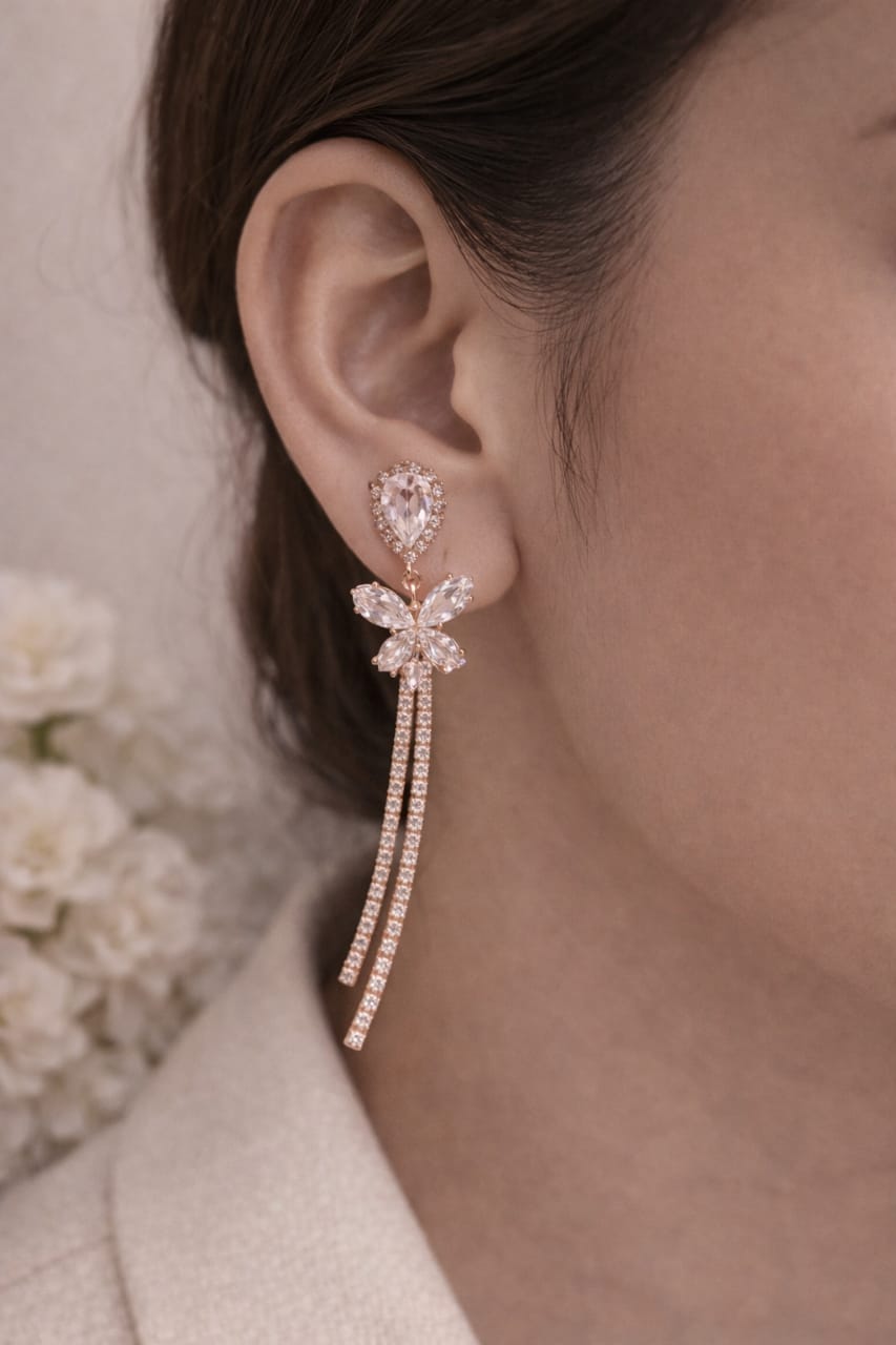 Crystal Drop Earrings