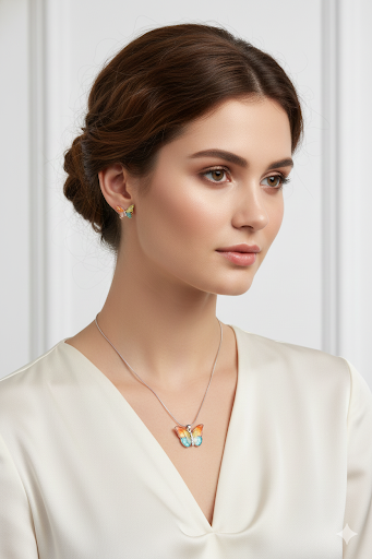 Butterfly Jewelry Set