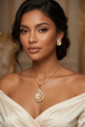 Elegant Gold-Plated Jewelry Set