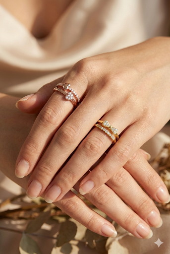 Elegant Duo Ring Set