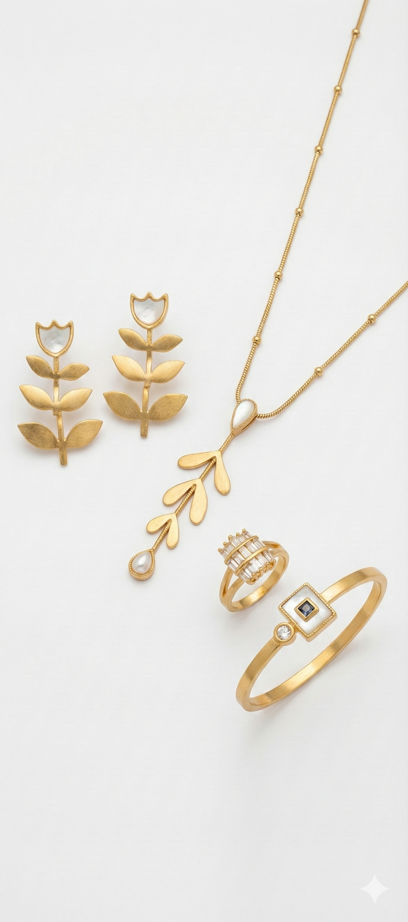 Elegant Gold plated Jewelry Set
